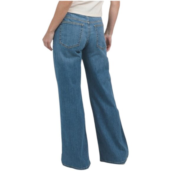 ETICA Romi Mid Rise Wide Leg Jeans - Picture 2 of 2